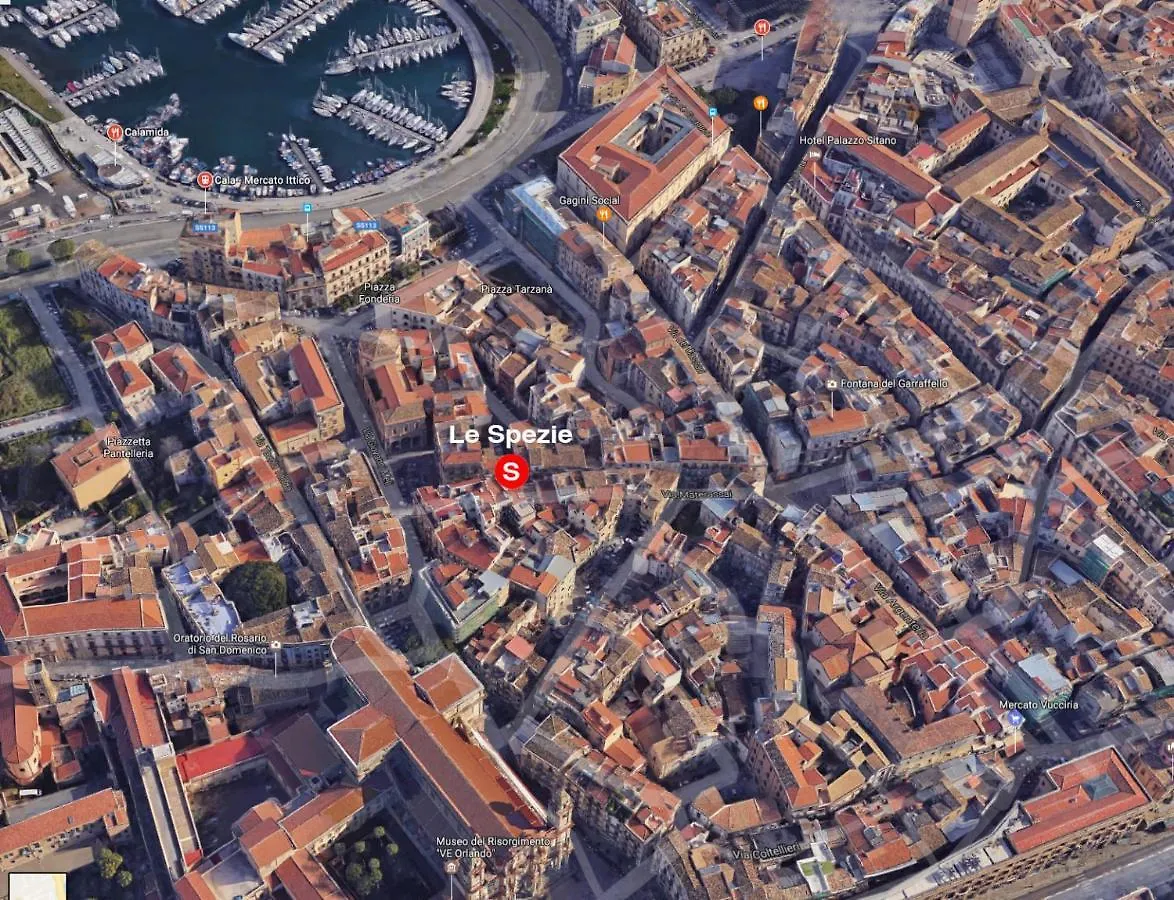Le Spezie Dei Florio Vucciria Wifi Free Apartment Palermo